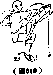 第九节连环腿图解_少林看家拳|武术世家