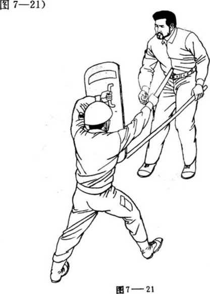 二十二、警棍、盾牌对铁锹|中国军警擒敌术|武术世家-众多习武