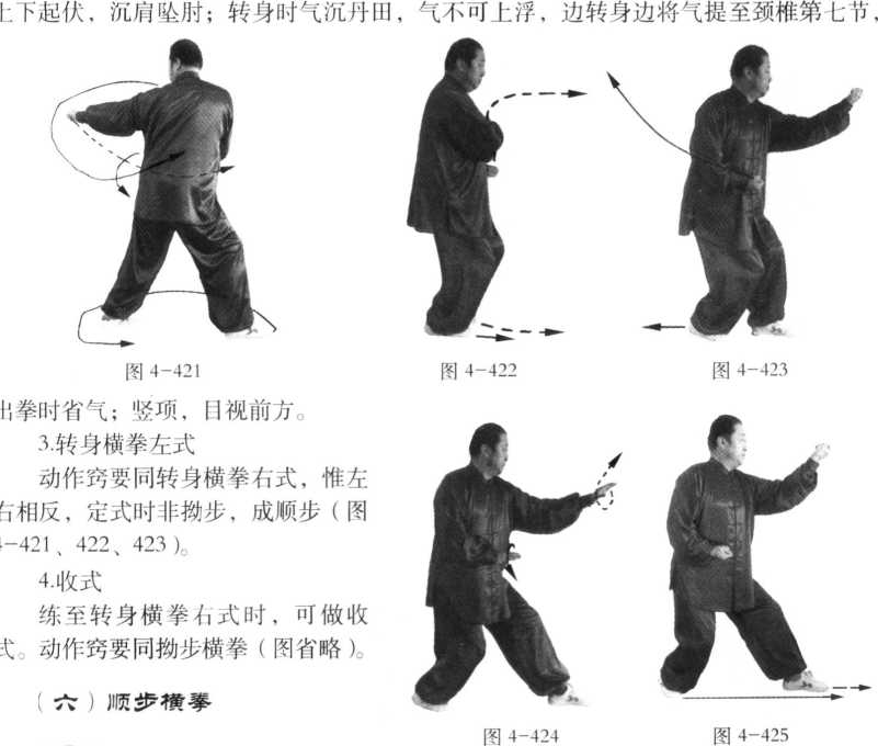 二、转身横拳右式|中国尚氏形意拳|武术世家-众多习武书籍PDF电子