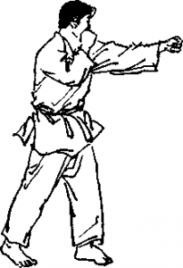 截拳道左直拳