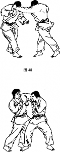 截拳道左平钩拳右臂肘击