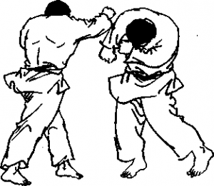 截拳道右摆拳下潜
