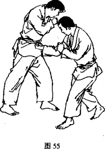 截拳道右平钩拳击打腹部
