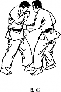 截拳道左上钩拳击打对方腹部