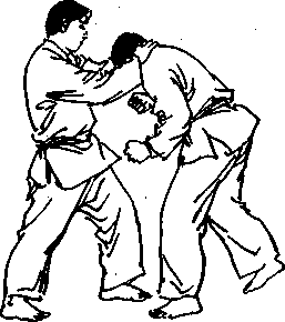截拳道低头收腹