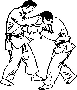 截拳道右侧拳击敌腹部