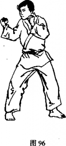 截拳道右上钩拳