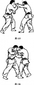 截拳道前滑步左背拳