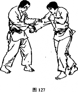 截拳道右手挂臂